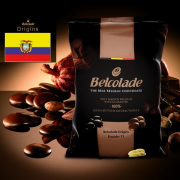 CIOCCOLATO ECUADOR 71 FONDENTE KG 1X8